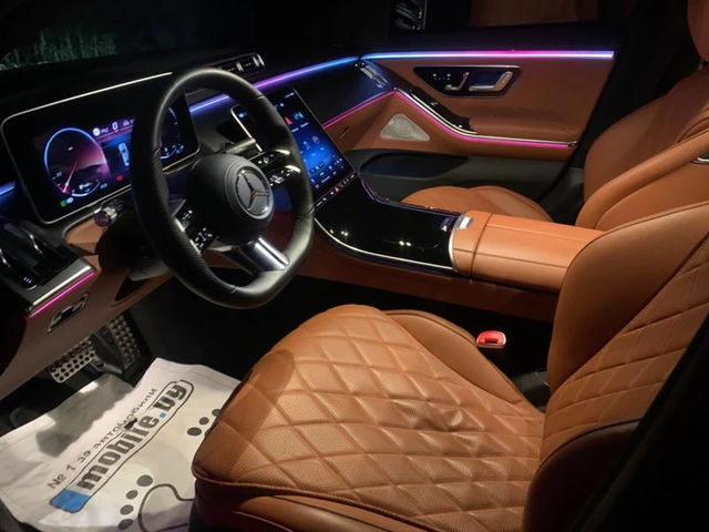 Mercedes-Benz S 400 d 4-MATIC Long, AMG Paket, Exclusive, 3xTV, FULL - автомобили, коли, обяви за нови и употребявани 13