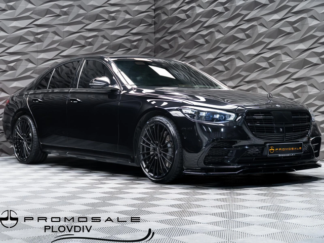 Mercedes-Benz S 400 D 4MATIC* 360* AMG LINE* PANO* Head Up* Обдухв* Bu - автомобили, коли, обяви за нови и употребявани 0