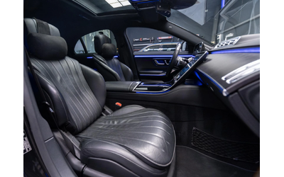 Mercedes-Benz S 400 D 4MATIC* 360* AMG LINE* PANO* Head Up* Обдухв* Bu - автомобили, коли, обяви за нови и употребявани 9