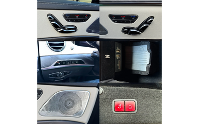 Mercedes-Benz S 400 D#LONG#4MATIC#DESIGNO#AMG#3xDVD#161000KM - автомобили, коли, обяви за нови и употребявани 16