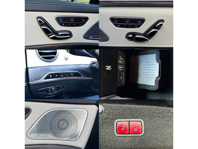 Mercedes-Benz S 400 D#LONG#4MATIC#DESIGNO#AMG#3xDVD#161000KM - автомобили, коли, обяви за нови и употребявани 16