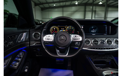 Mercedes-Benz S 400 D LONG FULL AMG LINE 3XTV BURMEISTER ЛИЗИНГ 100% - автомобили, коли, обяви за нови и употребявани 10