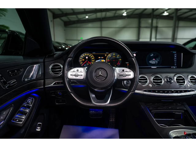 Mercedes-Benz S 400 D LONG FULL AMG LINE 3XTV BURMEISTER ЛИЗИНГ 100% - автомобили, коли, обяви за нови и употребявани 10