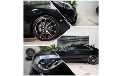 Mercedes-Benz S 400 D LONG FULL AMG LINE 3XTV BURMEISTER ЛИЗИНГ 100% - автомобили, коли, обяви за нови и употребявани 16