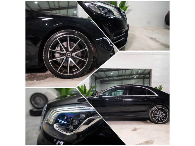 Mercedes-Benz S 400 D LONG FULL AMG LINE 3XTV BURMEISTER ЛИЗИНГ 100% - автомобили, коли, обяви за нови и употребявани 16