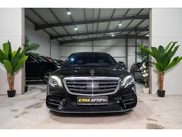 Mercedes-Benz S 400 D LONG FULL AMG LINE 3XTV BURMEISTER ЛИЗИНГ 100% - автомобили, коли, обяви за нови и употребявани 1
