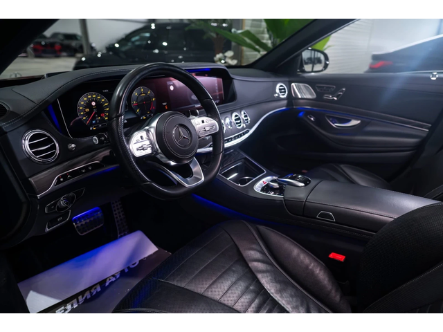 Mercedes-Benz S 400 D LONG FULL AMG LINE 3XTV BURMEISTER ЛИЗИНГ 100% - автомобили, коли, обяви за нови и употребявани 8
