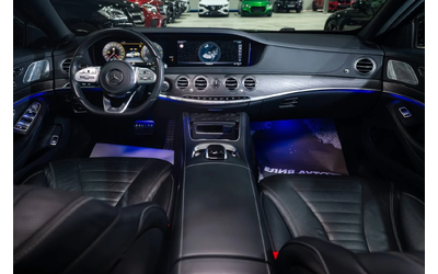 Mercedes-Benz S 400 D LONG FULL AMG LINE 3XTV BURMEISTER ЛИЗИНГ 100% - автомобили, коли, обяви за нови и употребявани 9