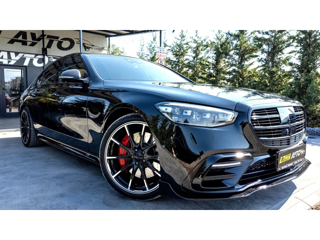 Mercedes-Benz S 400 D 4 MATIC FULL BRABUS PACK 26 ХИЛ. КМ. ЛИЗИНГ 100% - автомобили, коли, обяви за нови и употребявани 0