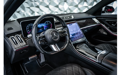Mercedes-Benz S 400 d 4M L AMG* 360* Pano* Burm - автомобили, коли, обяви за нови и употребявани 9