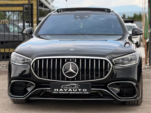 Mercedes-Benz S 400 D= 4MATIC= 63 AMG= LONG= HUD= 360* CAMERA= BURMEST - автомобили, коли, обяви за нови и употребявани 0
