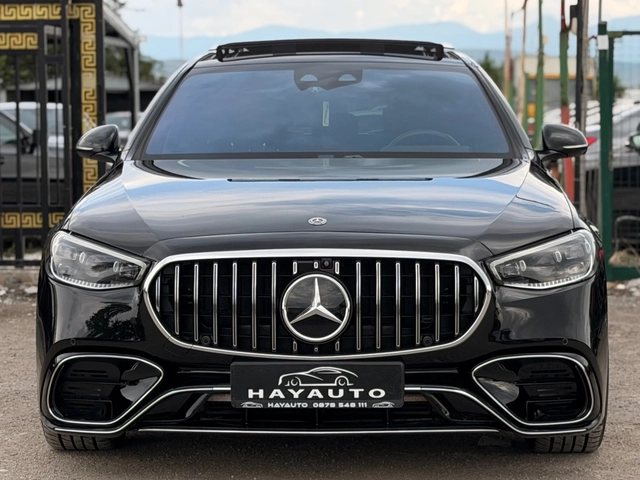 Mercedes-Benz S 400 D= 4MATIC= 63 AMG= LONG= HUD= 360* CAMERA= BURMEST - автомобили, коли, обяви за нови и употребявани 1