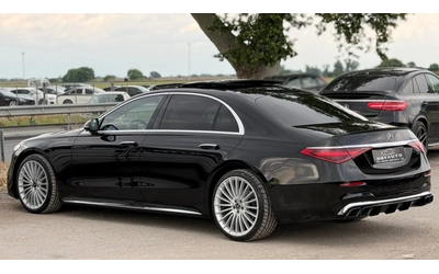 Mercedes-Benz S 400 D= 4MATIC= 63 AMG= LONG= HUD= 360* CAMERA= BURMEST - автомобили, коли, обяви за нови и употребявани 6