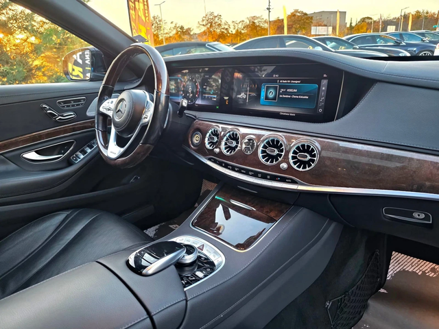 Mercedes-Benz S 450 FULL BLACK LINE FACELIFT ПАНОРАМА ЛИЗИНГ 100% - автомобили, коли, обяви за нови и употребявани 13