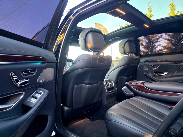 Mercedes-Benz S 450 FULL BLACK LINE FACELIFT ПАНОРАМА ЛИЗИНГ 100% - автомобили, коли, обяви за нови и употребявани 14