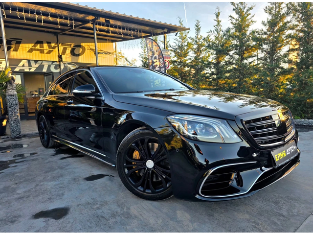 Mercedes-Benz S 450 FULL BLACK LINE FACELIFT ПАНОРАМА ЛИЗИНГ 100% - автомобили, коли, обяви за нови и употребявани 1