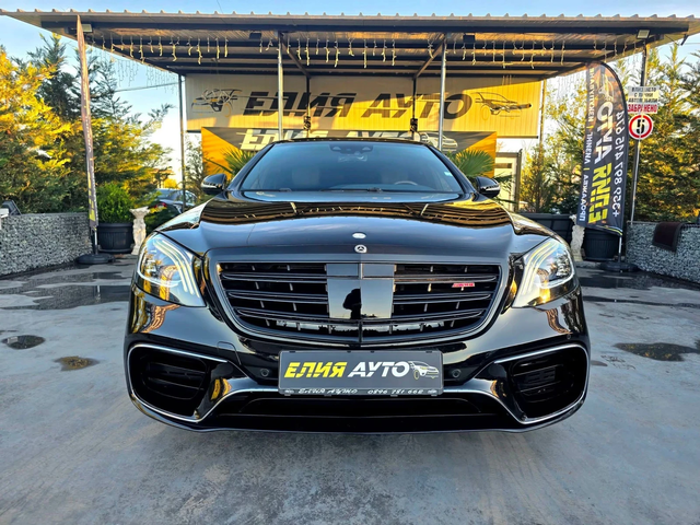 Mercedes-Benz S 450 FULL BLACK LINE FACELIFT ПАНОРАМА ЛИЗИНГ 100% - автомобили, коли, обяви за нови и употребявани 2