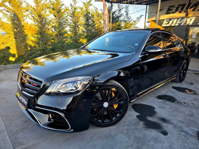 Mercedes-Benz S 450 FULL BLACK LINE FACELIFT ПАНОРАМА ЛИЗИНГ 100% - автомобили, коли, обяви за нови и употребявани 3