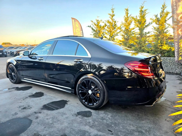Mercedes-Benz S 450 FULL BLACK LINE FACELIFT ПАНОРАМА ЛИЗИНГ 100% - автомобили, коли, обяви за нови и употребявани 6
