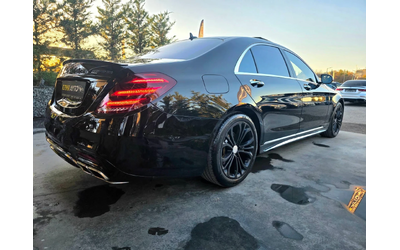 Mercedes-Benz S 450 FULL BLACK LINE FACELIFT ПАНОРАМА ЛИЗИНГ 100% - автомобили, коли, обяви за нови и употребявани 9
