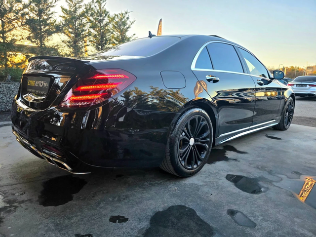 Mercedes-Benz S 450 FULL BLACK LINE FACELIFT ПАНОРАМА ЛИЗИНГ 100% - автомобили, коли, обяви за нови и употребявани 9