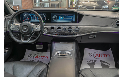 Mercedes-Benz S 450 4Matic/AMG/Long/HuD/Обдухване/Камера/Амбиент - автомобили, коли, обяви за нови и употребявани 9