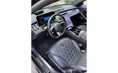 Mercedes-Benz S 500 Long 4M First Class Exclusive TV HUD - автомобили, коли, обяви за нови и употребявани 6