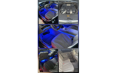 Mercedes-Benz S 500 S500 Long 4matic AMG 360* Night Vision - автомобили, коли, обяви за нови и употребявани 14