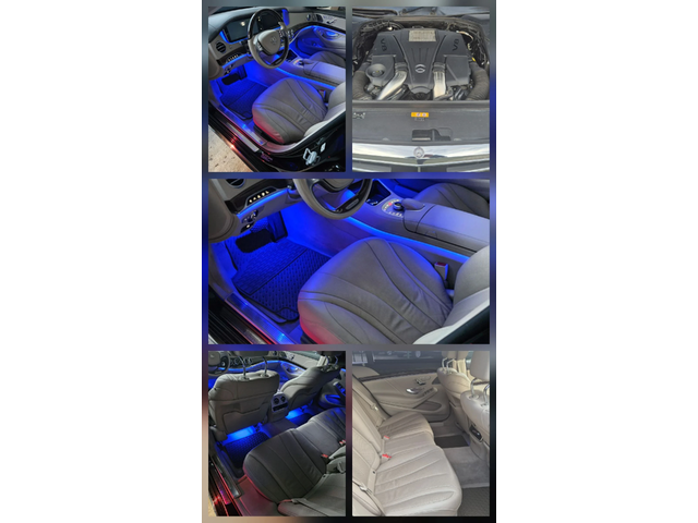 Mercedes-Benz S 500 S500 Long 4matic AMG 360* Night Vision - автомобили, коли, обяви за нови и употребявани 14