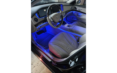 Mercedes-Benz S 500 S500 Long 4matic AMG 360* Night Vision - автомобили, коли, обяви за нови и употребявани 16