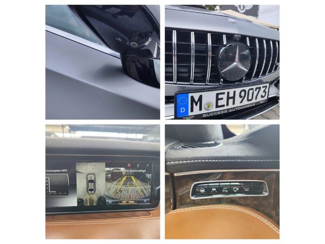 Mercedes-Benz S 500 AMG* DESIGNO* 360CAM* SWAROVSKI* PANORAMA* DISTR - автомобили, коли, обяви за нови и употребявани 9