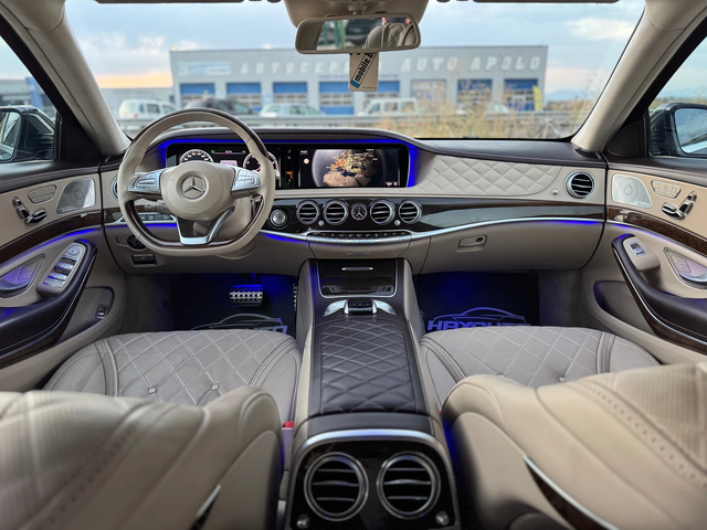 Mercedes-Benz S 500 L= 4MATIC= 9G-TRONIC= AMG= EDOTION1= DESIGNO= 3XTV - автомобили, коли, обяви за нови и употребявани 8