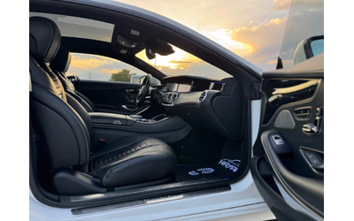 Mercedes-Benz S 500 Coupe= 4Matic= 63 AMG= Edition1= HUD= 360* Камера= - автомобили, коли, обяви за нови и употребявани 10