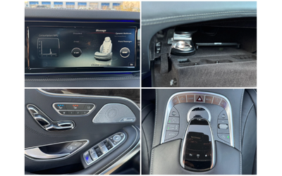 Mercedes-Benz S 500 Coupe= 4Matic= 63 AMG= Edition1= HUD= 360* Камера= - автомобили, коли, обяви за нови и употребявани 16