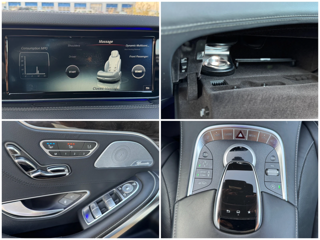 Mercedes-Benz S 500 Coupe= 4Matic= 63 AMG= Edition1= HUD= 360* Камера= - автомобили, коли, обяви за нови и употребявани 16