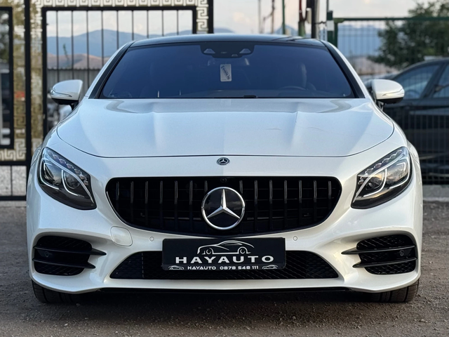 Mercedes-Benz S 500 Coupe= 4Matic= 63 AMG= Edition1= HUD= 360* Камера= - автомобили, коли, обяви за нови и употребявани 1