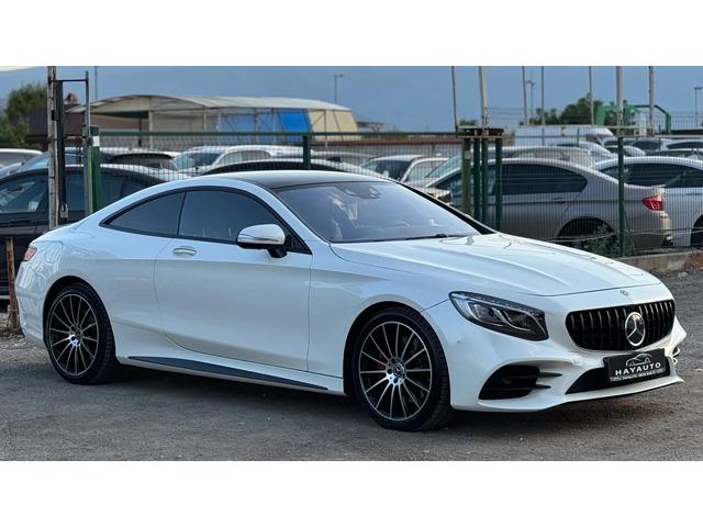 Mercedes-Benz S 500 Coupe= 4Matic= 63 AMG= Edition1= HUD= 360* Камера= - автомобили, коли, обяви за нови и употребявани 2
