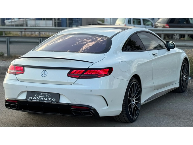 Mercedes-Benz S 500 Coupe= 4Matic= 63 AMG= Edition1= HUD= 360* Камера= - автомобили, коли, обяви за нови и употребявани 4