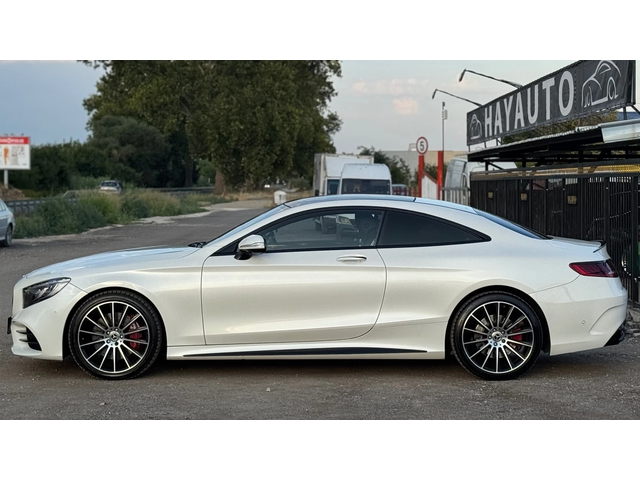 Mercedes-Benz S 500 Coupe= 4Matic= 63 AMG= Edition1= HUD= 360* Камера= - автомобили, коли, обяви за нови и употребявани 7