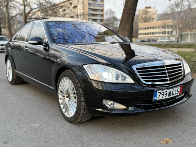 Mercedes-Benz S 500 1СОБСТВЕНИК* ГЕРМАНИЯ* ВАКУМ* KeyL* NIGHT VISION - автомобили, коли, обяви за нови и употребявани 0