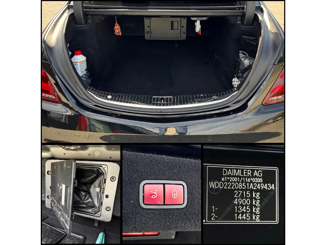 Mercedes-Benz S 500 Face 63 AMG Pack/сервизна история/4matic - автомобили, коли, обяви за нови и употребявани 12