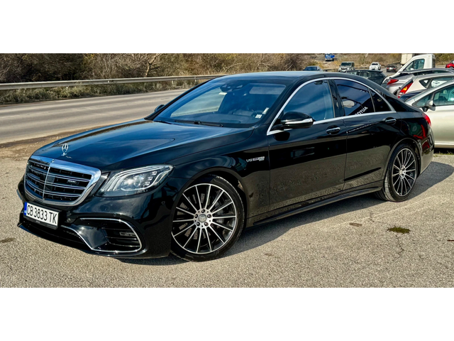Mercedes-Benz S 500 Face 63 AMG Pack/сервизна история/4matic - автомобили, коли, обяви за нови и употребявани 1