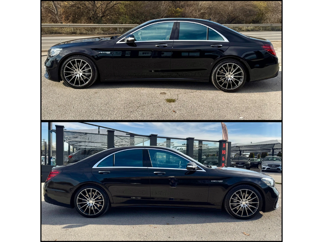 Mercedes-Benz S 500 Face 63 AMG Pack/сервизна история/4matic - автомобили, коли, обяви за нови и употребявани 5