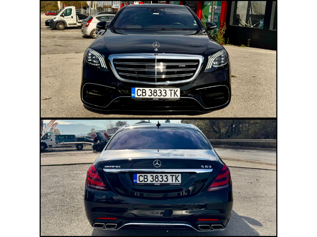 Mercedes-Benz S 500 Face 63 AMG Pack/сервизна история/4matic - автомобили, коли, обяви за нови и употребявани 6