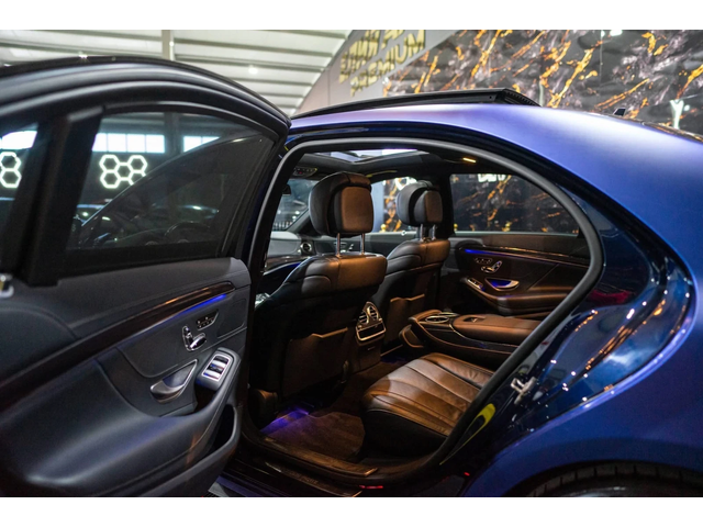 Mercedes-Benz S 500 LONG MEGA FULL AMG LINE ПАНО ЛИЗИНГ 100% - автомобили, коли, обяви за нови и употребявани 14