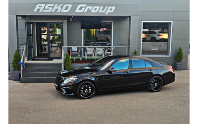 Mercedes-Benz S 500 AMG/BLACK EDITION/4MAT/PANO/CAMERA/ОБДУХ/ВАКУУМ/LI - автомобили, коли, обяви за нови и употребявани 16