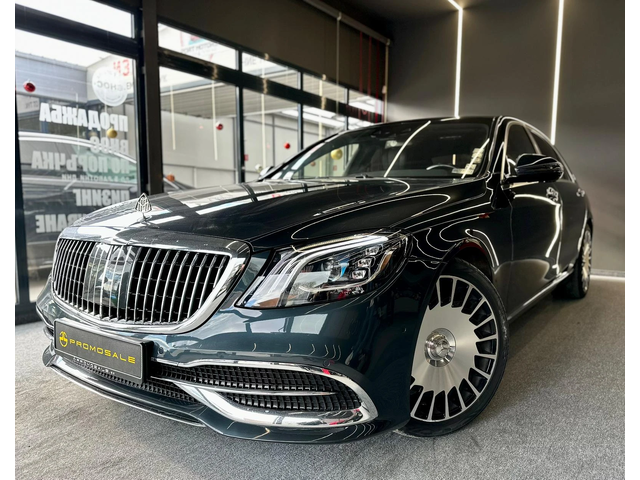 Mercedes-Benz S 500 4Matic* Maybach* Лизинг* Панорама - автомобили, коли, обяви за нови и употребявани 2
