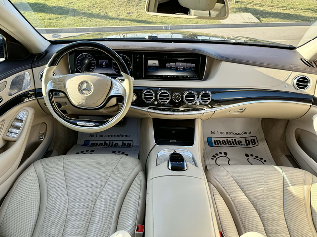 Mercedes-Benz S 500 4-MATIC LONG/3xTV/DISTRONIC/VAKUM/FULL - автомобили, коли, обяви за нови и употребявани 11