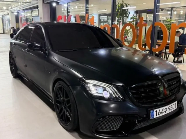 Mercedes-Benz S 500 S63 AMG FACE | DVD | BURMESTER | MATTE BLACK - автомобили, коли, обяви за нови и употребявани 0