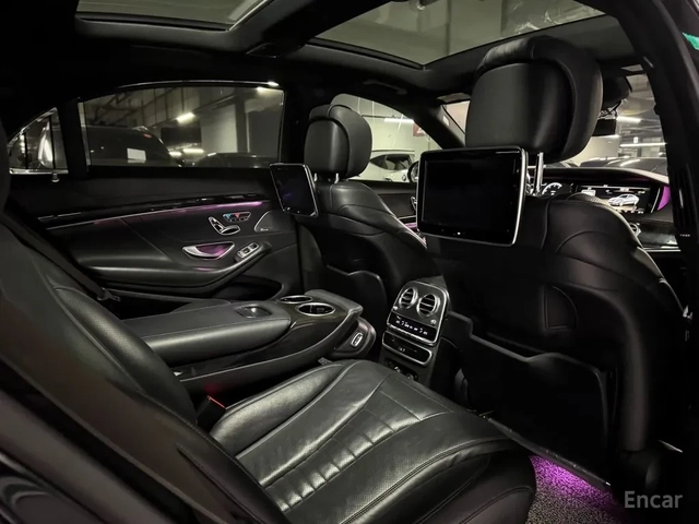 Mercedes-Benz S 500 L / BRABUS / ALL BLACK / 2xTV / CHAUFFEUR / МАСАЖИ - автомобили, коли, обяви за нови и употребявани 11